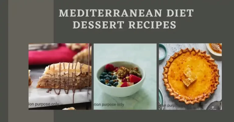 Mediterranean Diet Dessert recipes