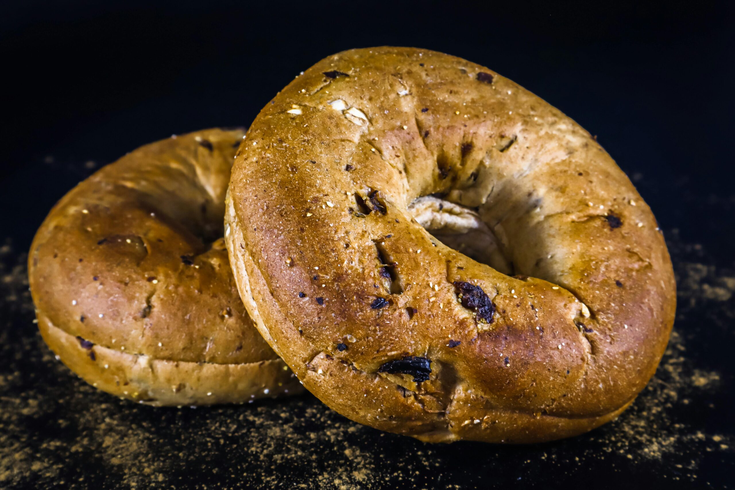 Close up of Bagels